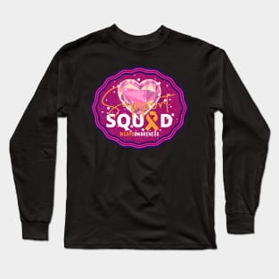 COPD Awareness Support Squad Candy Heart Edition Long Sleeve T-Shirt